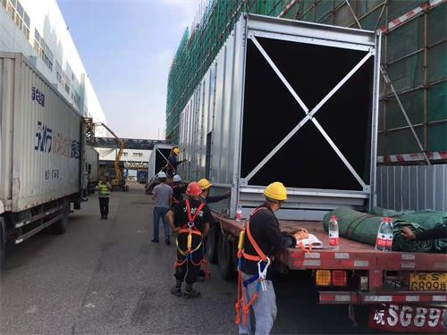 逆流式冷卻塔的填料更換步驟,逆流式冷卻塔工作原理