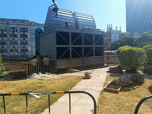 圓形冷卻塔的磁化處理方法,圓形冷卻塔工作原理