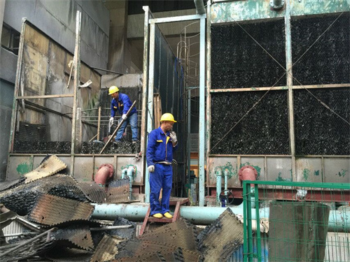 涼水冷卻塔填料更換：什么時候需要更換(西安圓形冷卻