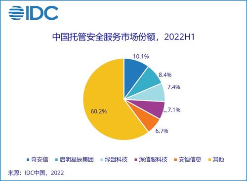 2022上半年中國IT安全服務市場穩步增長，廠商總收入達12.25億美元，漲幅11%